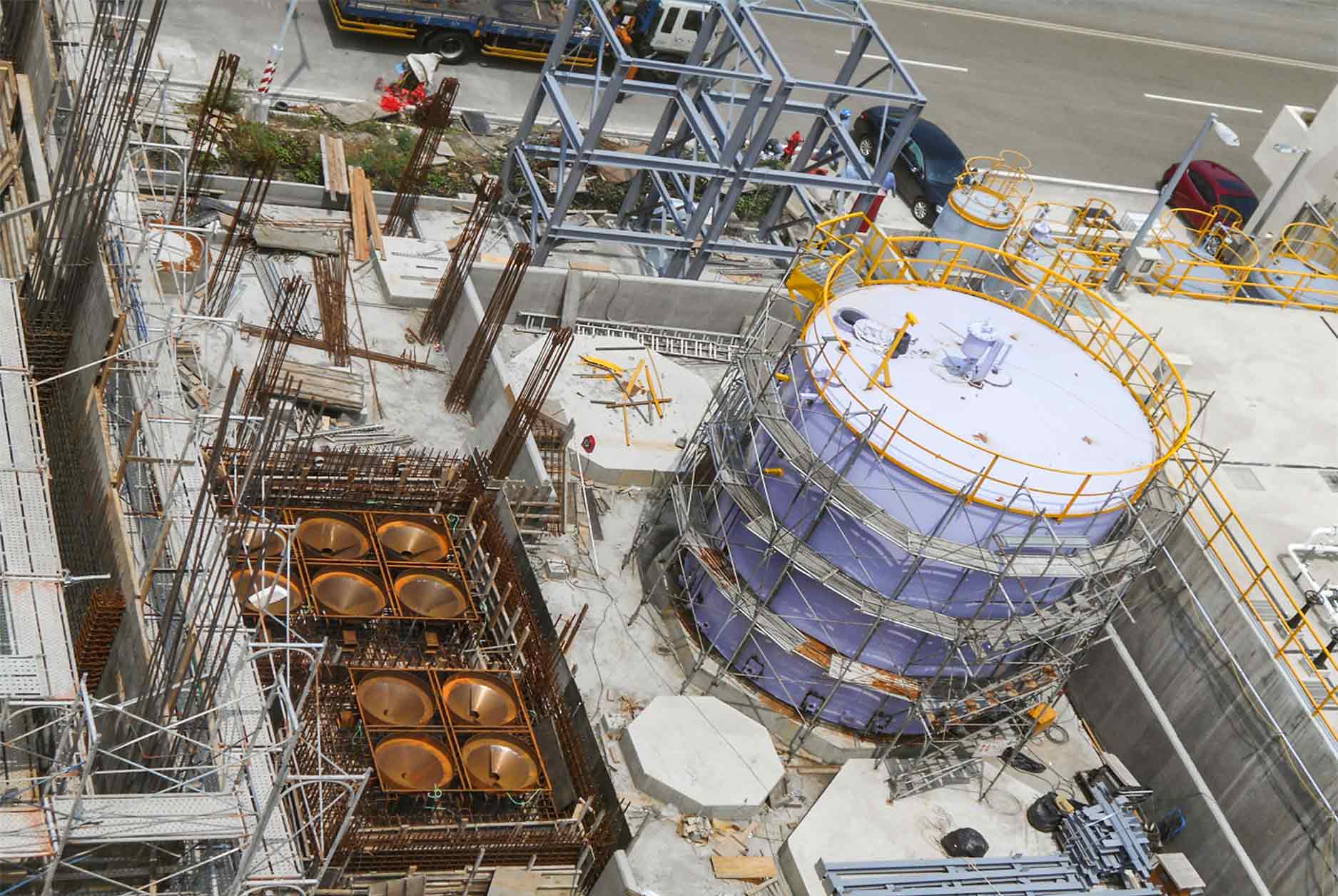 過磷酸鈣工場機械遷建工程